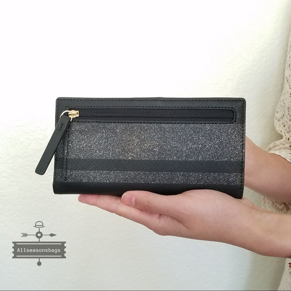 Kate spade NY Stacy HANI Haven Wallet stripe NWT - Picture 2 of 6